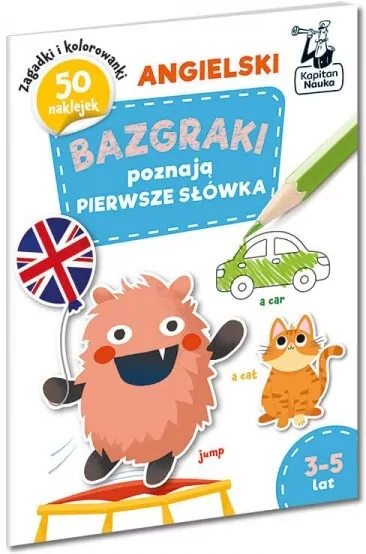 Bazgraki poznają angielski. Pierwsze słówka - tantis.pl