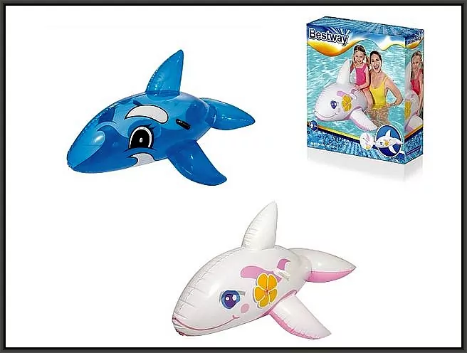 Delfin do pływania z uchwytami 1.57m x 94cm - tantis.pl