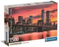 Puzzle 1500 Compact East River at dusk - tantis.pl