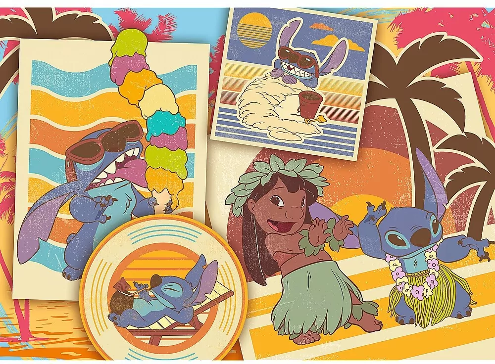 Trefl. Puzzle 200. Muzyczny świat Lilo&Stitch - tantis.pl