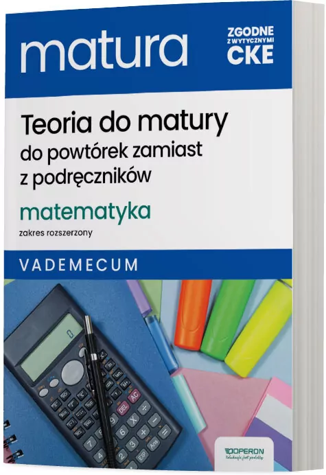 Matura 2023. Matematyka. Zakres rozszerzony. Vademecum - tantis.pl