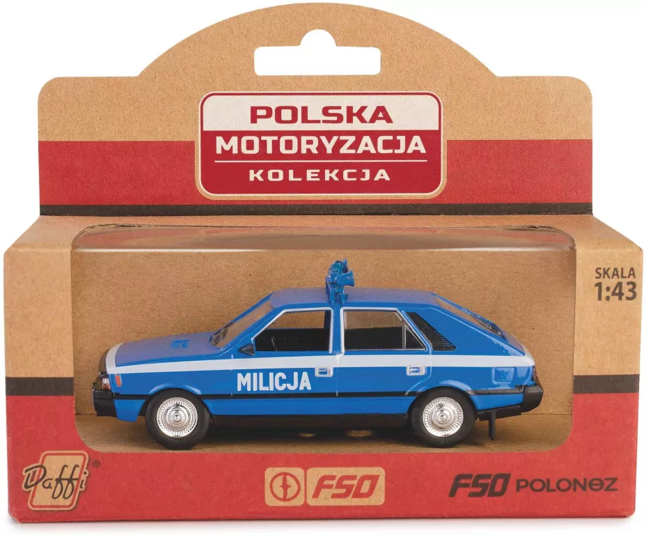 Kolekcja PRL-u. Polonez Milicja - tantis.pl