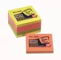 Karteczki samoprzylepne 76x76 neon 100 kartek - tantis.pl