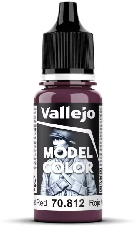 Vallejo: 70.812 - Model Color - Violet Red (18 ml) - tantis.pl