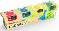 Naturalna ciastolina. 4 kolory