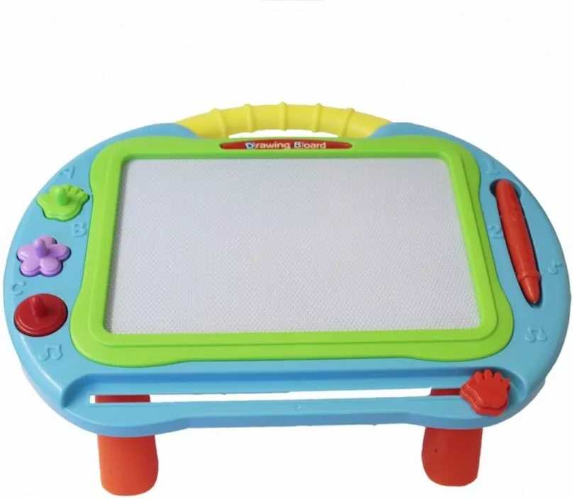 Tablica magnetyczna na nóżkach. Genialny dzieciak - tantis.pl