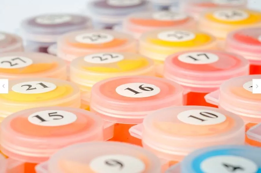 Malowanie po numerach Tęczowe szopy 40x50cm - tantis.pl