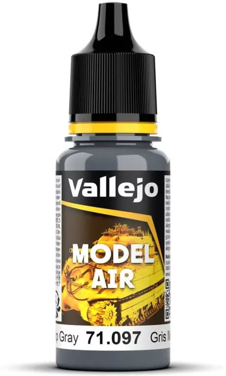 Vallejo: 71.097 - Model Air - Medium Gunship Gray (17 ml) - tantis.pl