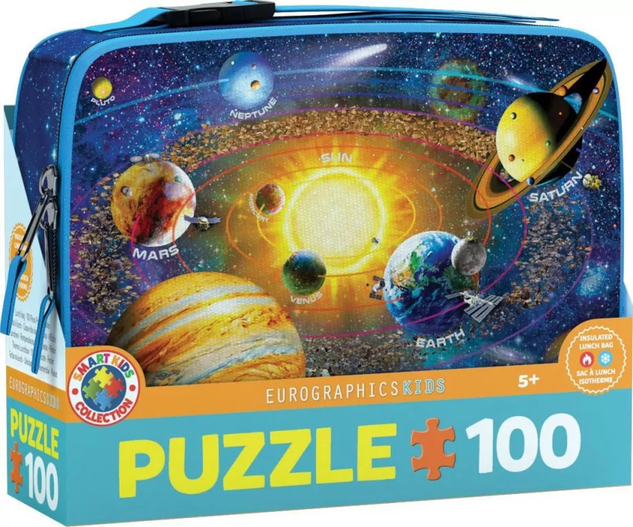 Puzzle 100 z lunch box Układ słoneczny 9100-5486 - tantis.pl