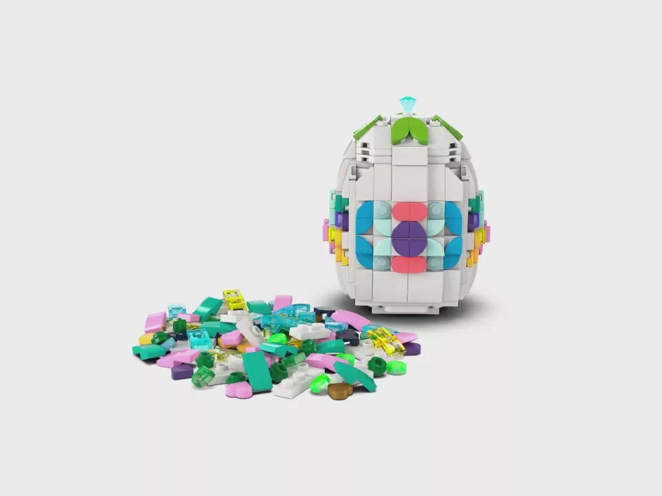 LEGO® Icons. Dekoracyjna pisanka 40816 - tantis.pl