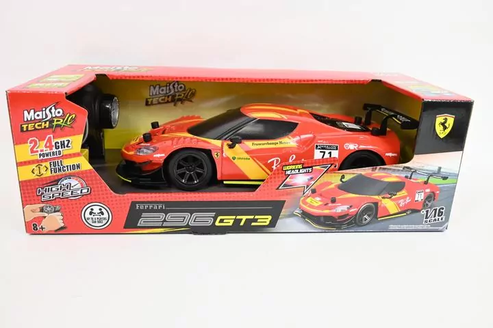 *****MAISTO RC 1:16 Ferrari 296 GT3 582862 - tantis.pl