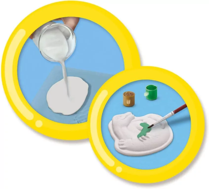 Odlewy gipsowe + farby. Jaja dinozaura - tantis.pl