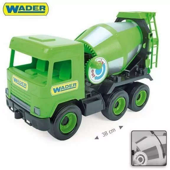 Middle truck. Betoniarka zielona - tantis.pl