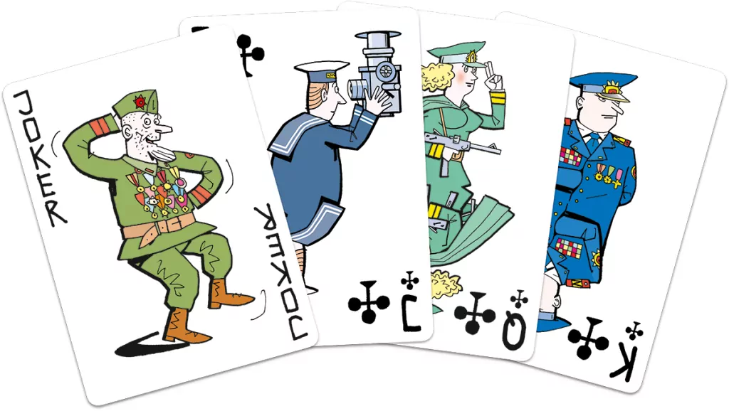 Gra w wojnę: Karty do gry - tantis.pl