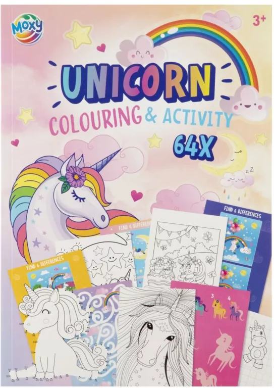 Zeszyt do kolorowania. Jednorożec - tantis.pl