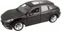 Porsche Macan Black 1:24 BBURAGO - tantis.pl