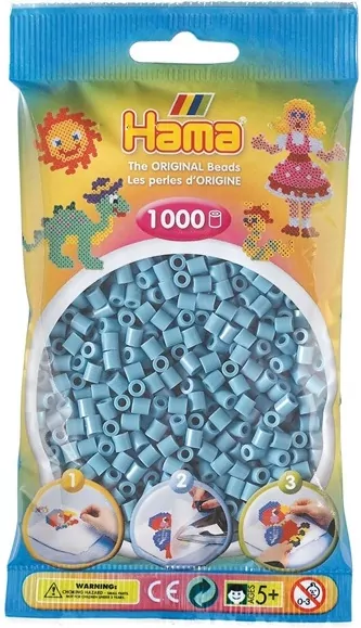Hama midi koraliki 1000 past.nieb.015-207-31 07311 - tantis.pl