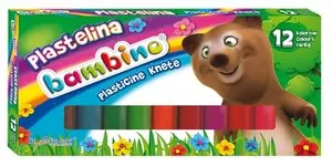 Plastelina Bambino. 12 kolorów - tantis.pl