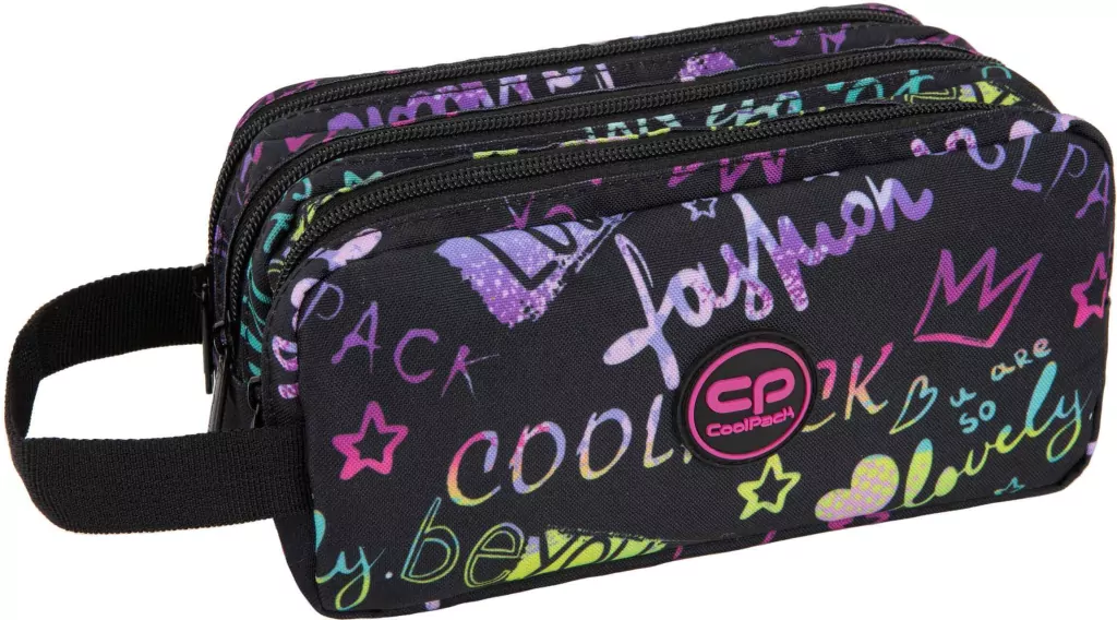 Saszetka potrójna z rączką Coolpack Primus Shine Bright - tantis.pl