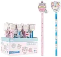 Ołówek z gumką HB Happy frends (24szt) - tantis.pl