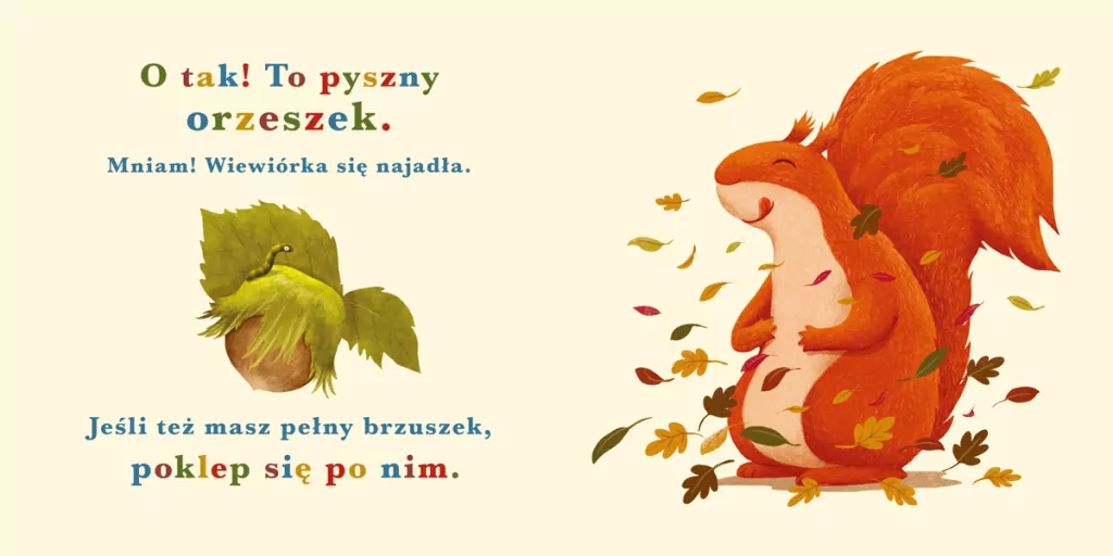 Rok w lesie. Wiewiórka - tantis.pl