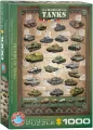 Puzzle 1000. Historia czołgów 6000-0381 - tantis.pl