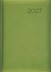 Kalendarz 2027 tygodniowy zielony