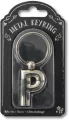 Silver Letter Keyring - brelok do kluczy litera P - tantis.pl