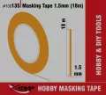 Modelarska taśma maskująca 18m - tantis.pl