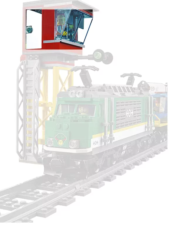 LEGO® City. Pociąg towarowy. 60198 - tantis.pl