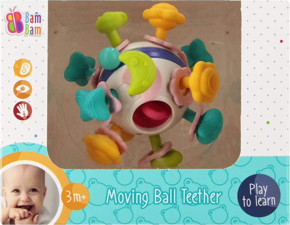 BAM BAM Kula sensoryczna 541621 - tantis.pl