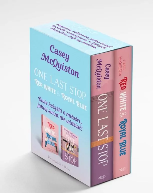 Pakiet: Red, White & Royal Blue / One Last Stop - tantis.pl