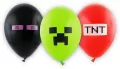 Balony premium Piksele klocki 30 cm - tantis.pl