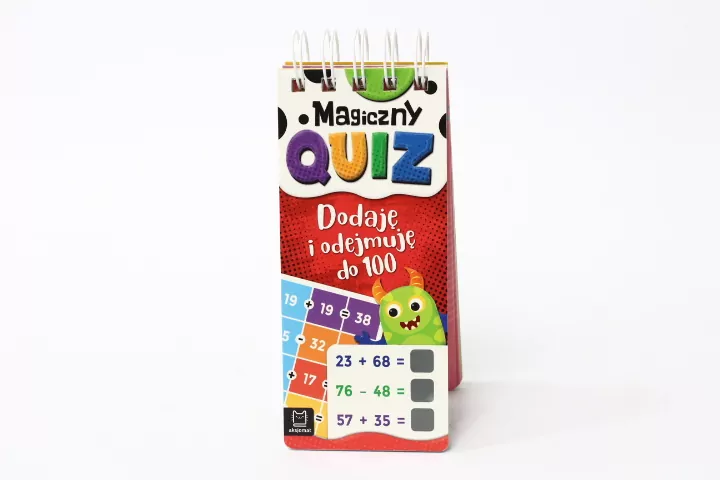Magiczny quiz. Dodaję i odejmuję do 100 - tantis.pl