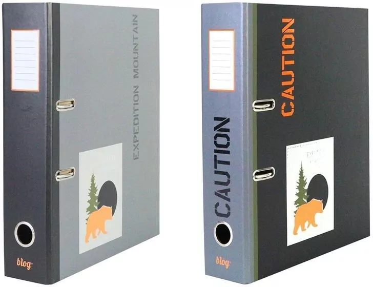 Segregator A4 8cm z dźwignią Traveller - tantis.pl