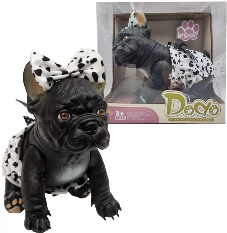 Lalka piesek buldog - tantis.pl