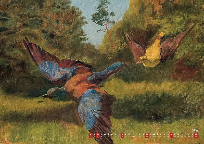 Kalendarz 2026 - Chełmoński A3 - tantis.pl