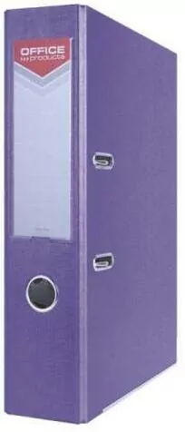 Segregator A4 z szyną PP 7,5 cm. Fioletowy. Office Products - tantis.pl