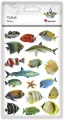 Naklejki wypukłe miękkie. Ryby. Mix - tantis.pl