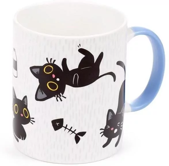 Kubek porcelanowy Lucky the Black Cat - tantis.pl