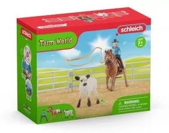 Kowbojka i Łapanie na Lasso Farm World 42577 - tantis.pl