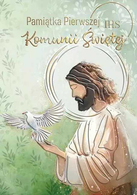 Karnet A5 Komunia. Jezus - tantis.pl