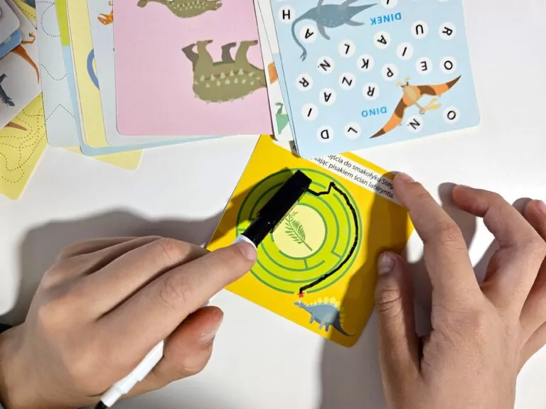 Pisanie - Zmazywanie Dinozaury - tantis.pl