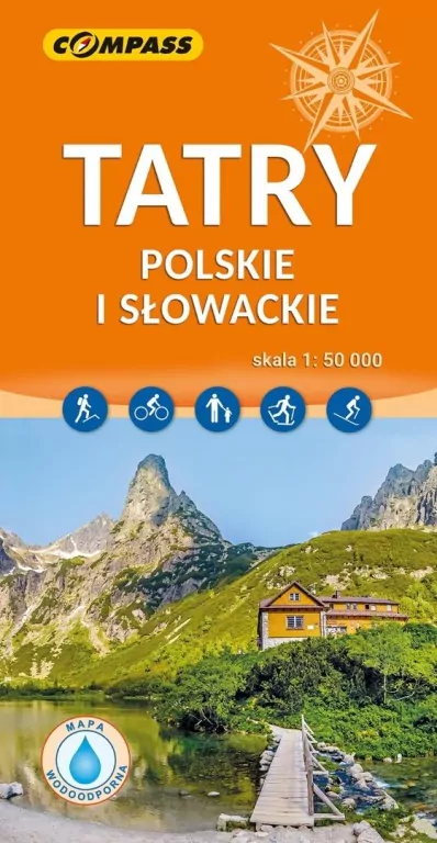 Mapa - Tatry Polskie i Słowackie 1:50 000 - tantis.pl