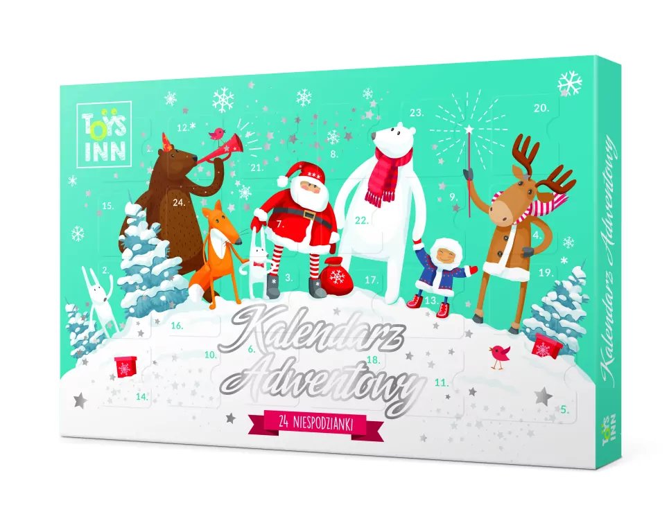 Kalendarz adwentowy. ToysInn - tantis.pl