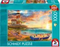 Puzzle 1000 PQ Zachód słońca nad zatoką 112740 - tantis.pl