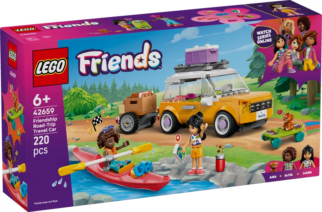 LEGO® Friends. Samochodowa wycieczka przyjaciółek 42659 - tantis.pl