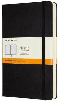 Notes Classic 13x21 linie czarny MOLESKINE