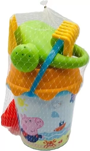 Świnka Peppa Wiaderko z akcesoriami - tantis.pl