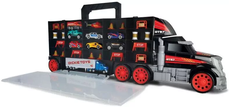 Pojazd City 2w1 Ciężarówka i walizka + autka - tantis.pl